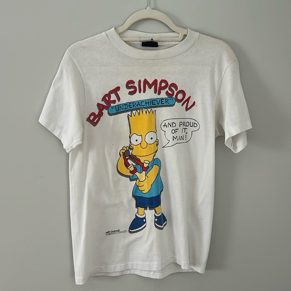 Vintage BART SIMPSON “Underachiever” Tee